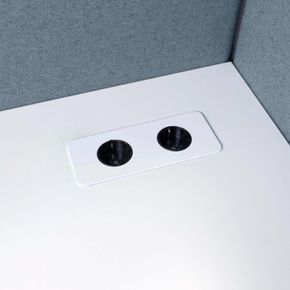 2 stik til bordmontering