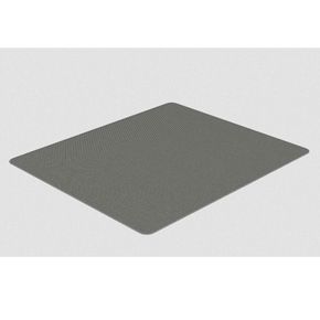 Stoleunderlag 118x138 cm, ash grey