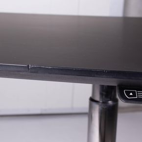 Demo Hæve sænkebord 90 x 180 cm - Switch Pro Krom m. skuffe