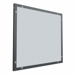 Akustik opslagstavle 120x120 cm