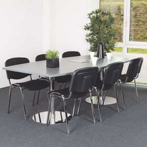 Stabelstol Comfort Basic, blankt stel