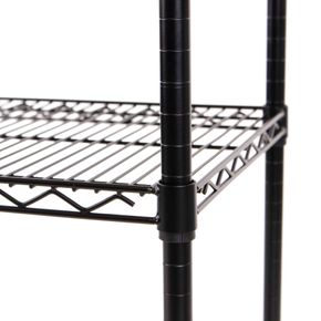 Trådreol Wirefix, 46x122x120h, sort