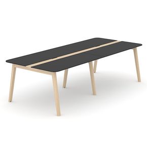 Mødebord Organic m. kabelbakke 120x280