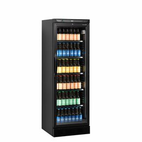 Display køleskab Tefcold CEV425 sort/sort