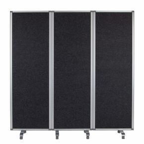 Foldeskærm PZ Flex 180x180h cm., alu