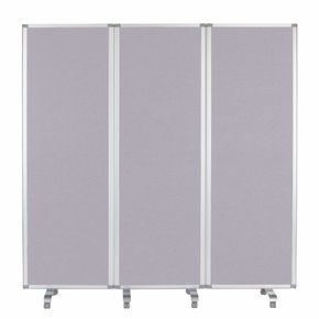 Foldeskærm PZ Flex 180x180h cm., alu