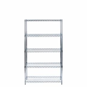 Trådhylde Wirefix 36x91cm, blank