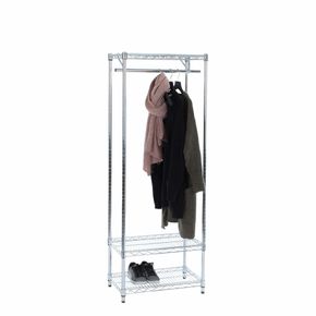 Trådreol Wirefix 46x61x160 h cm