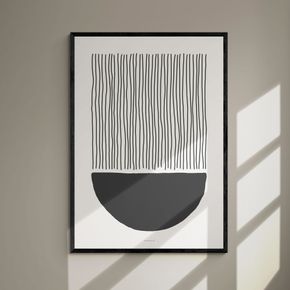 Akustik billede Jells Going Down 80x112 cm