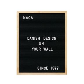 Bogstavstavle 40x50 cm, natur