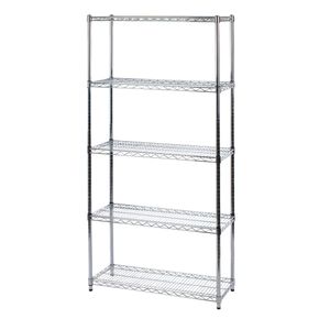 Trådreol Wirefix 36x91x180 h cm
