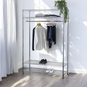 Trådreol Wirefix 46x122x180 h cm