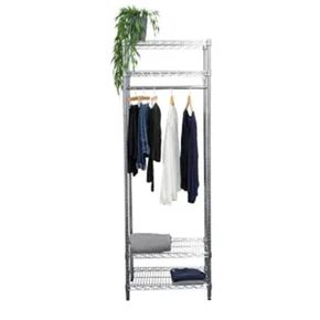 Trådreol Wirefix 46x61x180 h cm