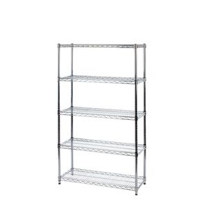Trådreol Wirefix 36x91x160 h cm