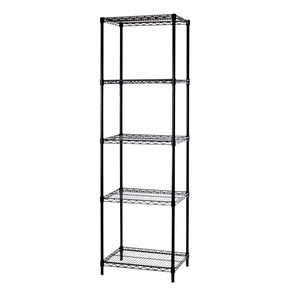 Trådreol Wirefix 46x61x200h, sort