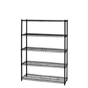 Trådreol Wirefix 46x122x160 h, sort