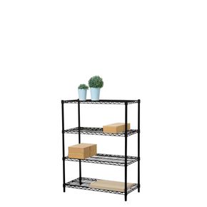 Trådreol Wirefix 46x91x120h, sort