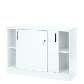 Skydedørsskab med 2x2 rum - EP Xtra