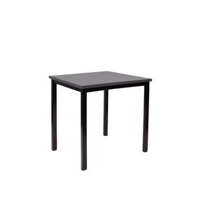 Skolebord 70x60 cm med 1 Togo stol mørkegrå