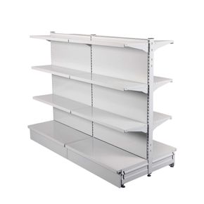 Butiksreol CP25 2 gulvfag - 2 sider