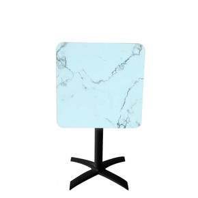 Cafebord Farnese, 70x70 cm, m. vip,  marmorlook 