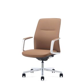 Kontorstol ELC Core læder medium brun