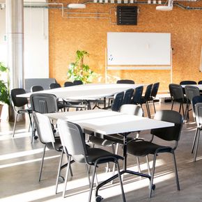 Stabelstol Comfort Basic, sort stel