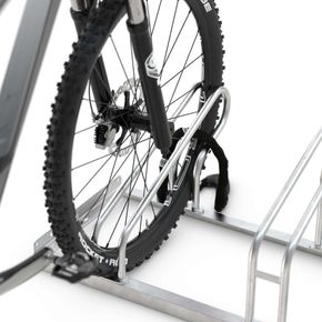 Cykelstativ med 3 bøjler