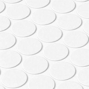 Dæktape til Rillepanel Basic+, 1 ark (48stk)