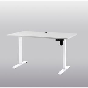 Hæve sænkebord hvid 70x140