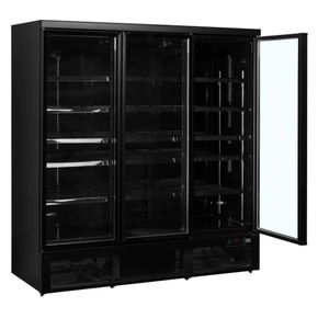 Display køleskab Tefcold Atom Maxi C3DBB, sort