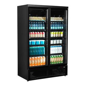 Display køleskab Tefcold Atom Maxi C2DBB, sort