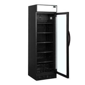 Display køleskab Tefcold CEV435CP, sort