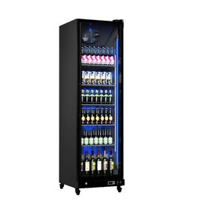 Display køleskab INLUX INSC-380FC, sort