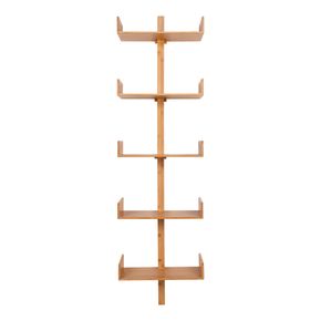 Væghylde Amalfi 5 hylder, bambus