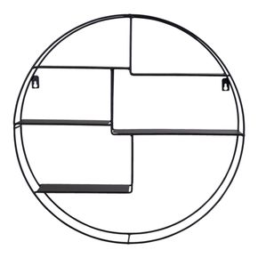 Væghylde Vito Ø47 cm, sort