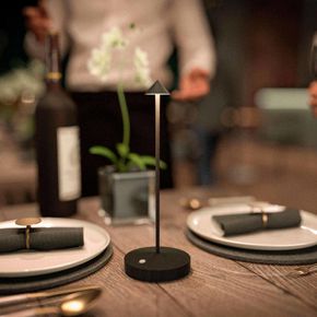 Genopladelig bordlampe Securit Angelina