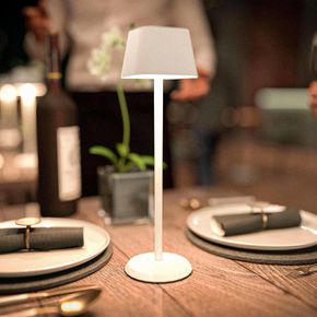 Genopladelig bordlampe Securit Georgina