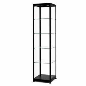 Glasvitrine Diamond 4L, m. lys