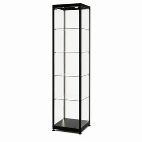 Glasvitrine Diamond 4L, m. lys