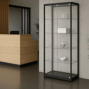 Glasvitrine Diamond 8. Sort