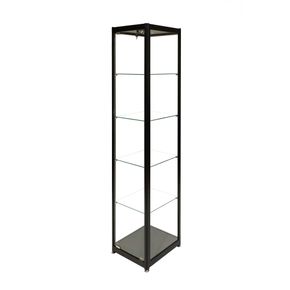 Glasvitrine Diamond 4L, m. lys
