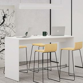 Højbord Nuuk 70x180 cm , hvid