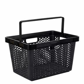 Indkøbskurv Gigant 30 liter, sort