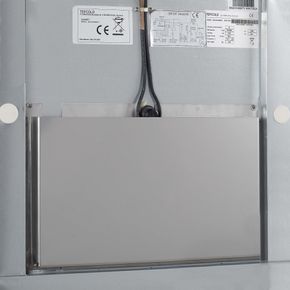 Lagerfryseskab Tefcold RF505, rustfri stål