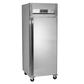 Lagerkøleskab Tefcold RK710X1, rustfri stål