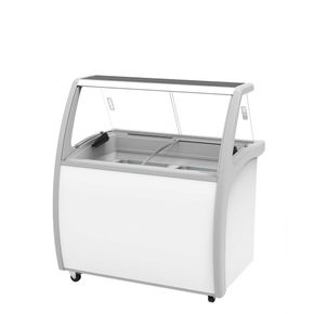 Isdisk Scandomestic SIC6WB, hvid