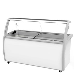 Isdisk Scandomestic SIC12WB, hvid