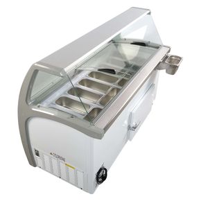 Isdisk Scandomestic SIC12WB, hvid