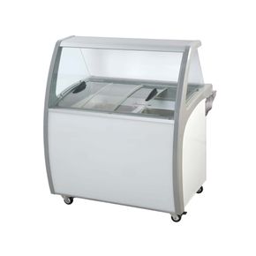 Isdisk Scandomestic SIC6WB, hvid